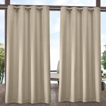 Wayfair | Beige Outdoor Curtains & Drapes You'll Love in 2023